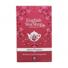 English Tea Shop 20 rooibos bio tea acai bogyóval és gránátalmával 30g 