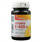 Vitaking Vitamin E-400IU (d-Alpha tocoperhyl acetate) gélkapszula 60db 