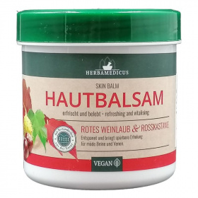 Herbamedicus vadgesztenyés vörös szőlőlevél balzsam 250ml