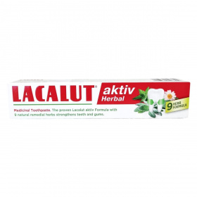 Lacalut fogkrém - aktiv herbal 75ml