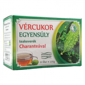 Dr. Chen vércukor egyensúly tea charanteával 20db