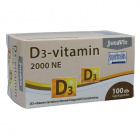 JutaVit D3-vitamin 2000NE 50μg lágykapszula 100db 