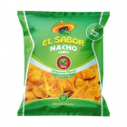 El Sabor big nacho chips gluténmentes jalapeno 225g 