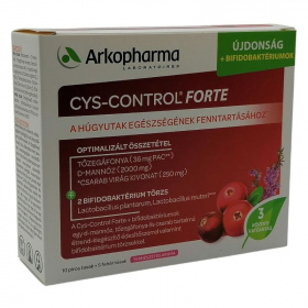 Cys-Control Forte D-mannóz + bifido étrendkiegészítő por 15db