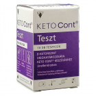 KETO Cont Teszt tesztcsík 10db 