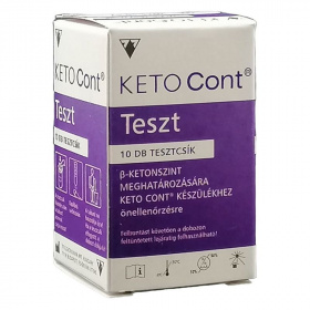 KETO Cont Teszt tesztcsík 10db