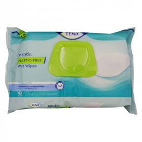 Tena Wet Wipe Nedves törlőkendő (3in1) 48db