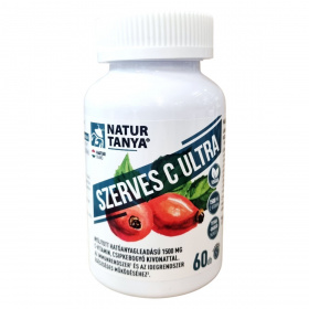 Natur Tanya szerves C ultra C-vitamin 1500mg retard tabletta csipkebogyó kivonattal 60db