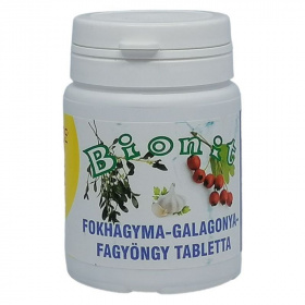 Bionit fokhagyma-fagyöngy-galagonya tabletta 90db