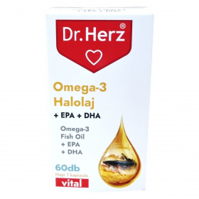 Dr. Herz Omega-3 1000mg halolaj lágyzselatin kapszula 60db