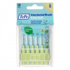 Tepe Extra soft fogköztisztító kefék 0,8mm zöld, 6db 