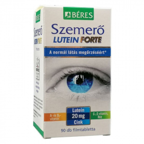 Béres Szemerő Lutein Forte filmtabletta 20mg luteinnel és 20mg cinkkel 90db