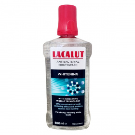Lacalut szájvíz - antibakterális, whitening 500ml