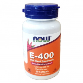 Now E-400 Antioxidant kapszula 50db
