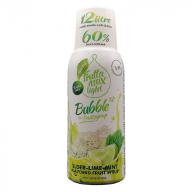 FruttaMax Bubble12 Light szörp - bodza-lime-menta 500ml