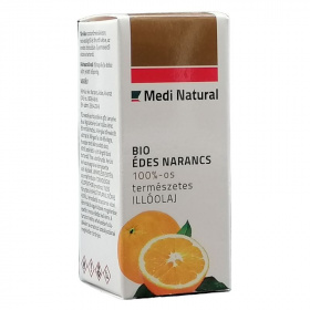 Medinatural természetes 100%-os bio édes narancs illóolaj 5ml