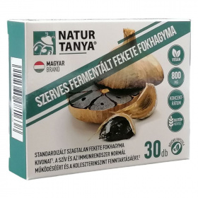 Natur Tanya fermentált fekete fokhagyma 800mg kapszula 30db