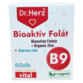 Dr. Herz bioaktív folát+szerves cink kapszula 60db