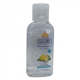 Glory kézfertőtlenítő gél - citrom illattal 50ml