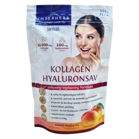 Interherb Kollagén Hyaluronsav italpor - mangó, puncs 403g